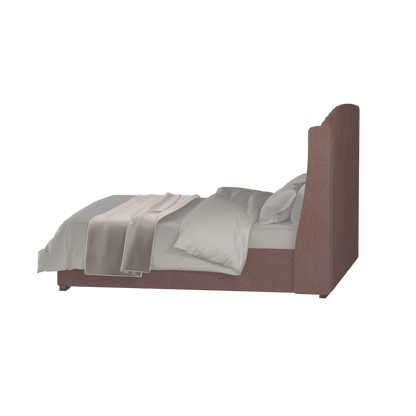 Sophia Upholstered Bed with Buttoned Headboard