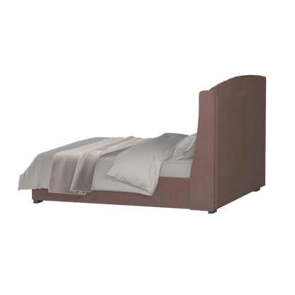 Sophia Upholstered Bed with Buttoned Headboard