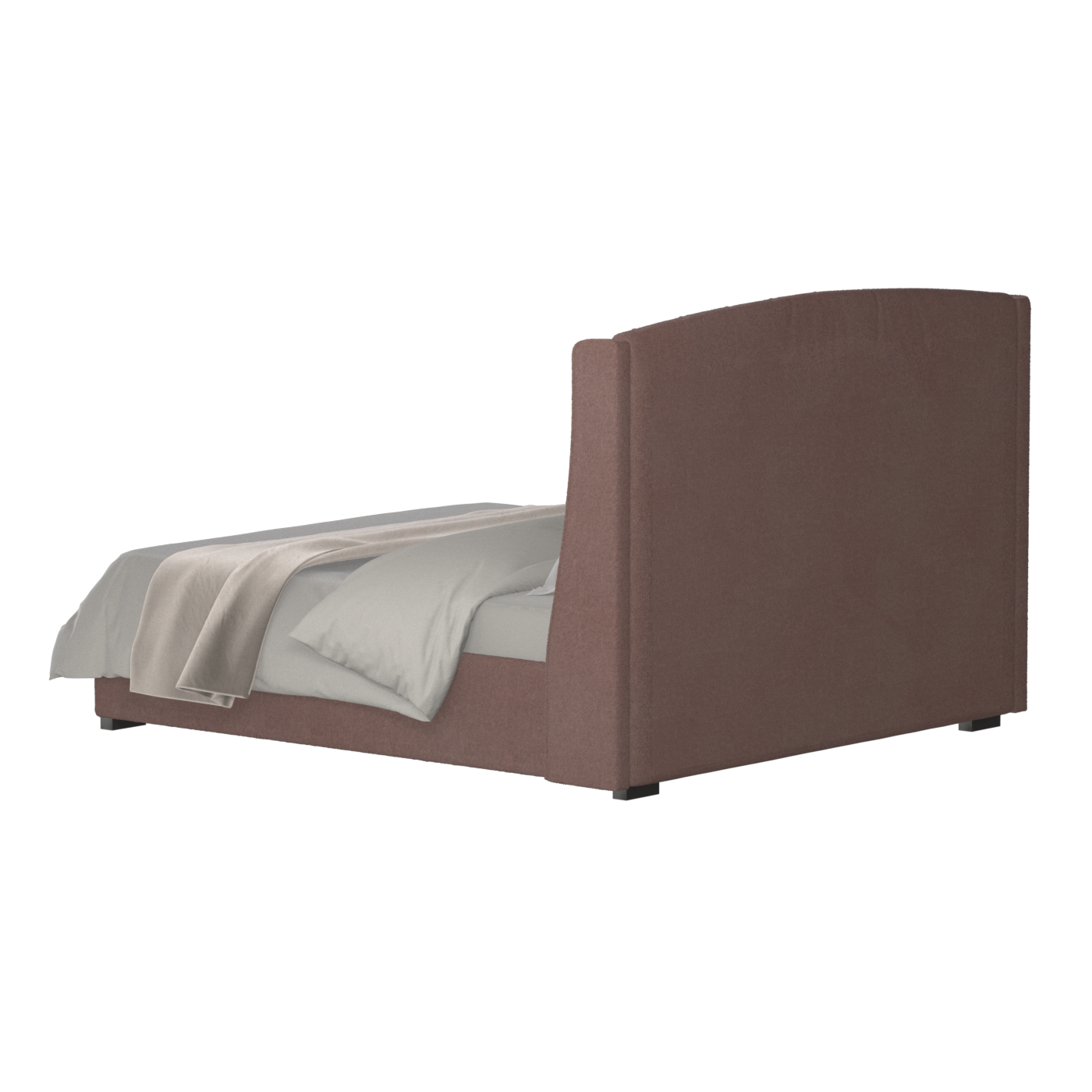 Sophia Upholstered Bed with Buttoned Headboard