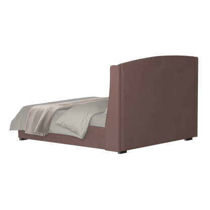 Sophia Upholstered Bed with Buttoned Headboard