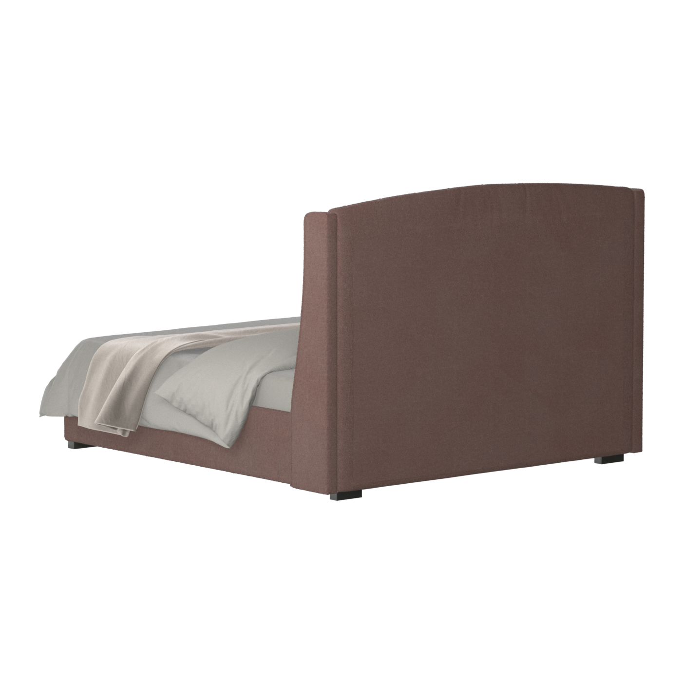 Sophia Upholstered Bed with Buttoned Headboard