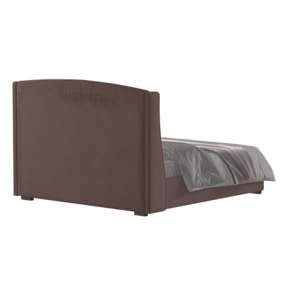 Sophia Upholstered Bed with Buttoned Headboard