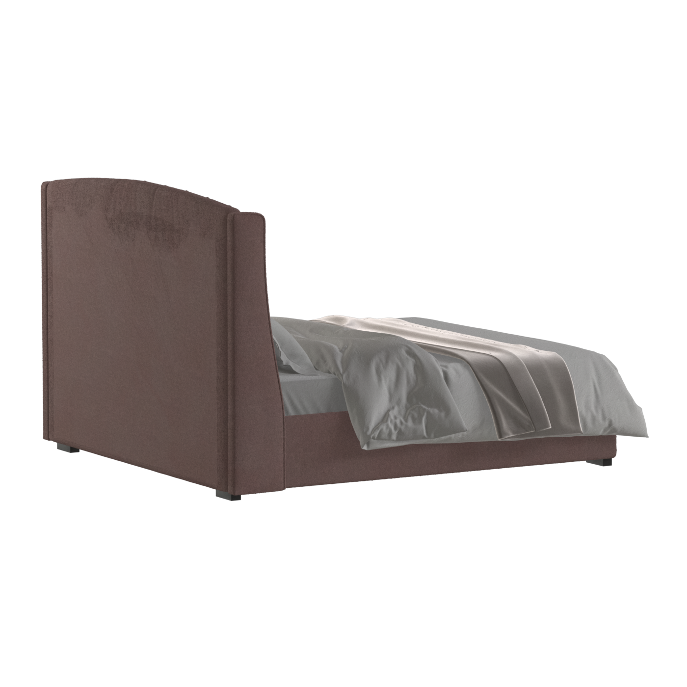 Sophia Upholstered Bed with Buttoned Headboard