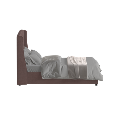 Sophia Upholstered Bed with Buttoned Headboard