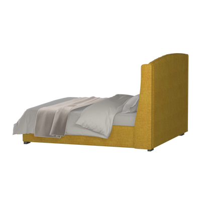 Sophia Upholstered Bed with Buttoned Headboard