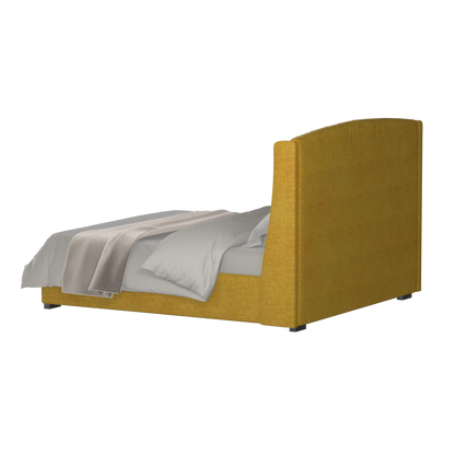 Sophia Upholstered Bed with Buttoned Headboard