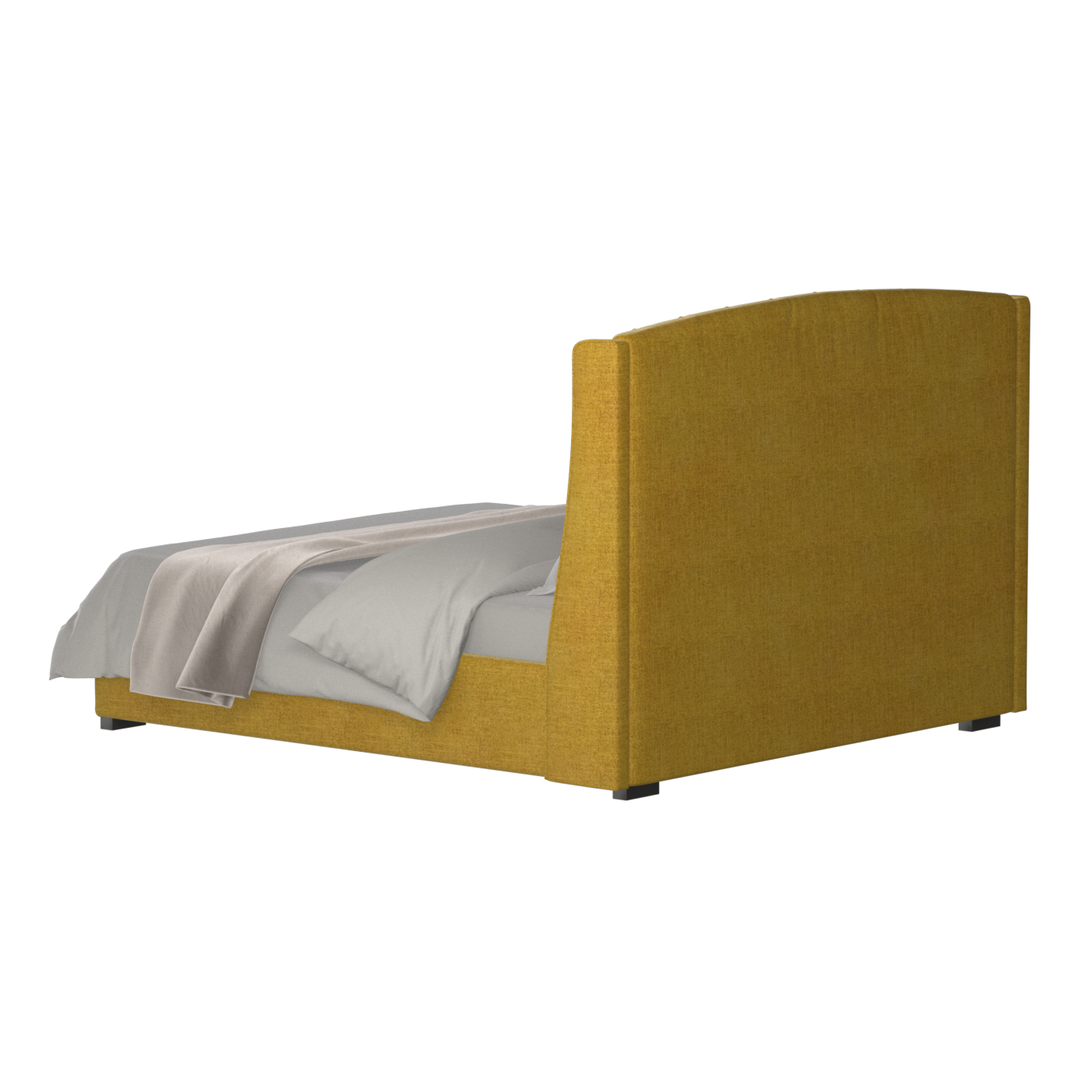 Sophia Upholstered Bed with Buttoned Headboard