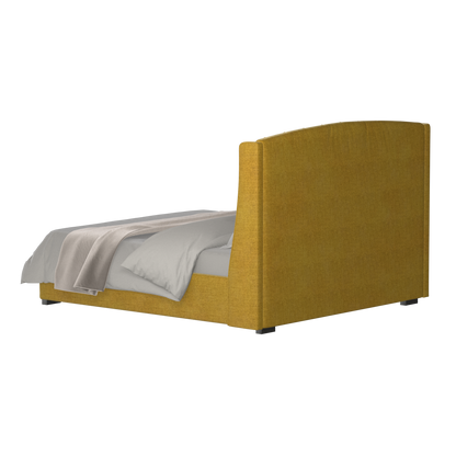 Sophia Upholstered Bed with Buttoned Headboard
