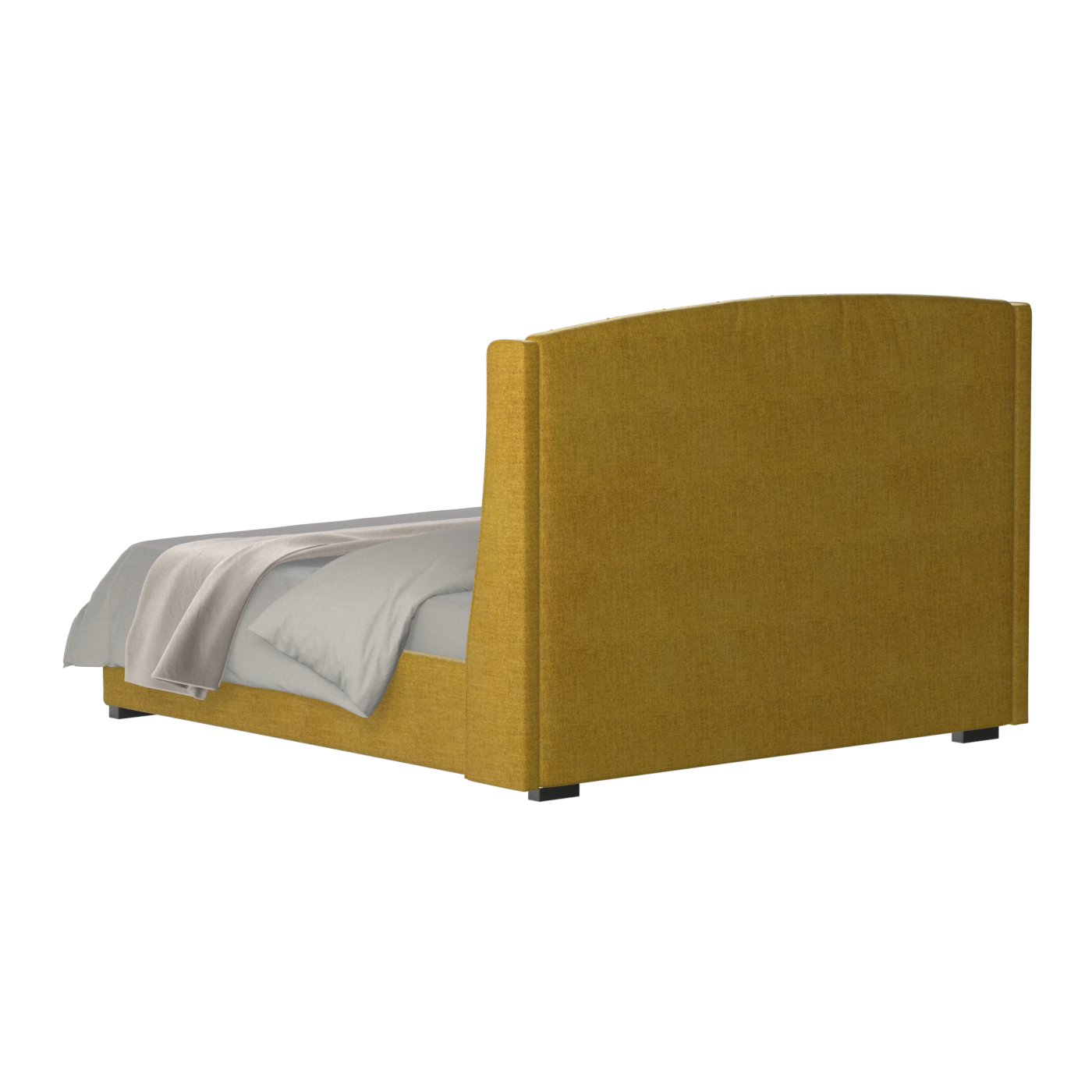 Sophia Upholstered Bed with Buttoned Headboard