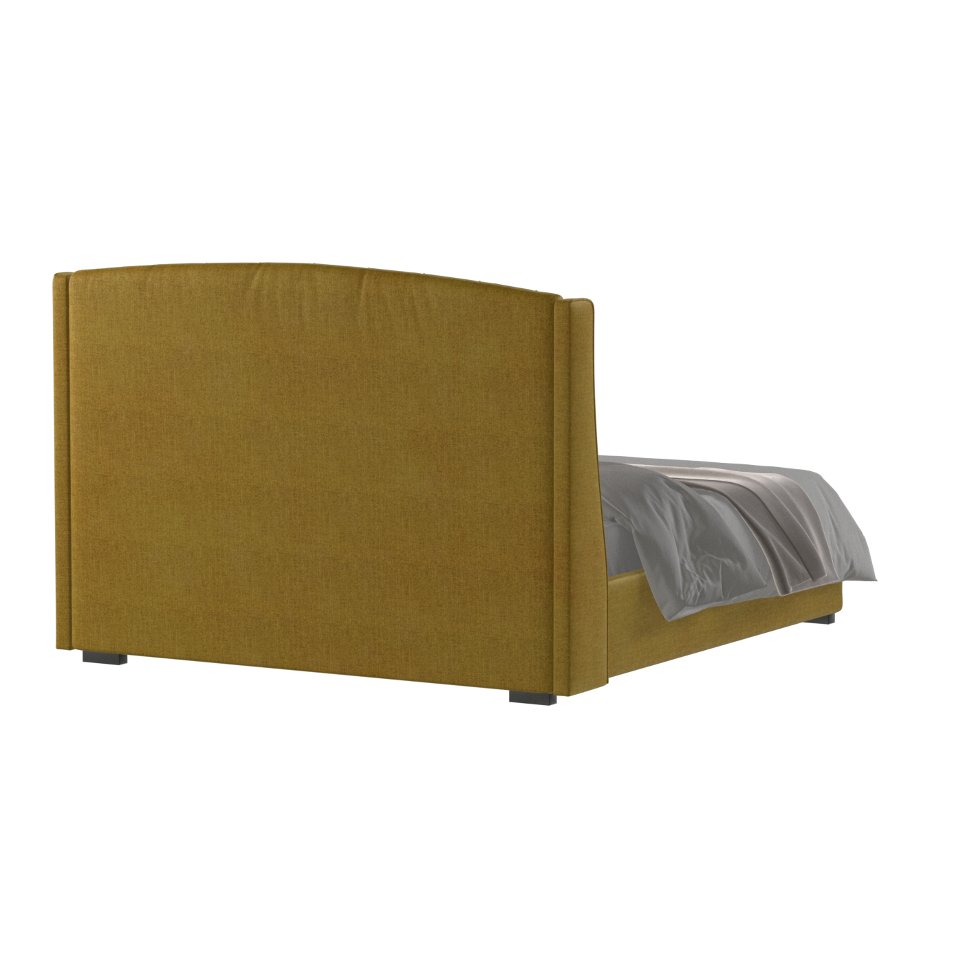 Sophia Upholstered Bed with Buttoned Headboard