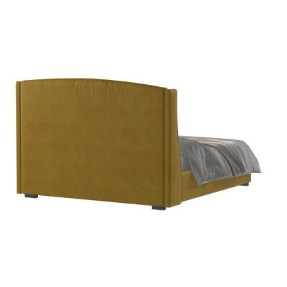 Sophia Upholstered Bed with Buttoned Headboard