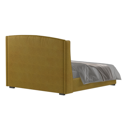 Sophia Upholstered Bed with Buttoned Headboard