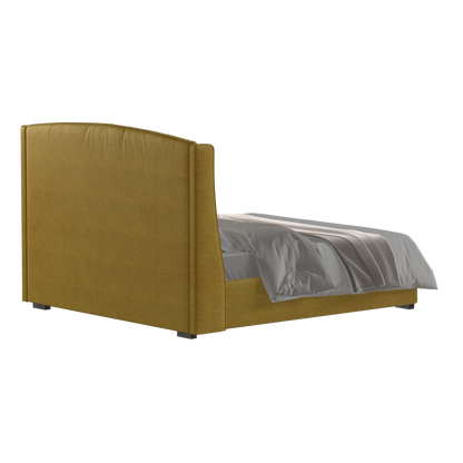 Sophia Upholstered Bed with Buttoned Headboard