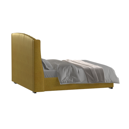 Sophia Upholstered Bed with Buttoned Headboard