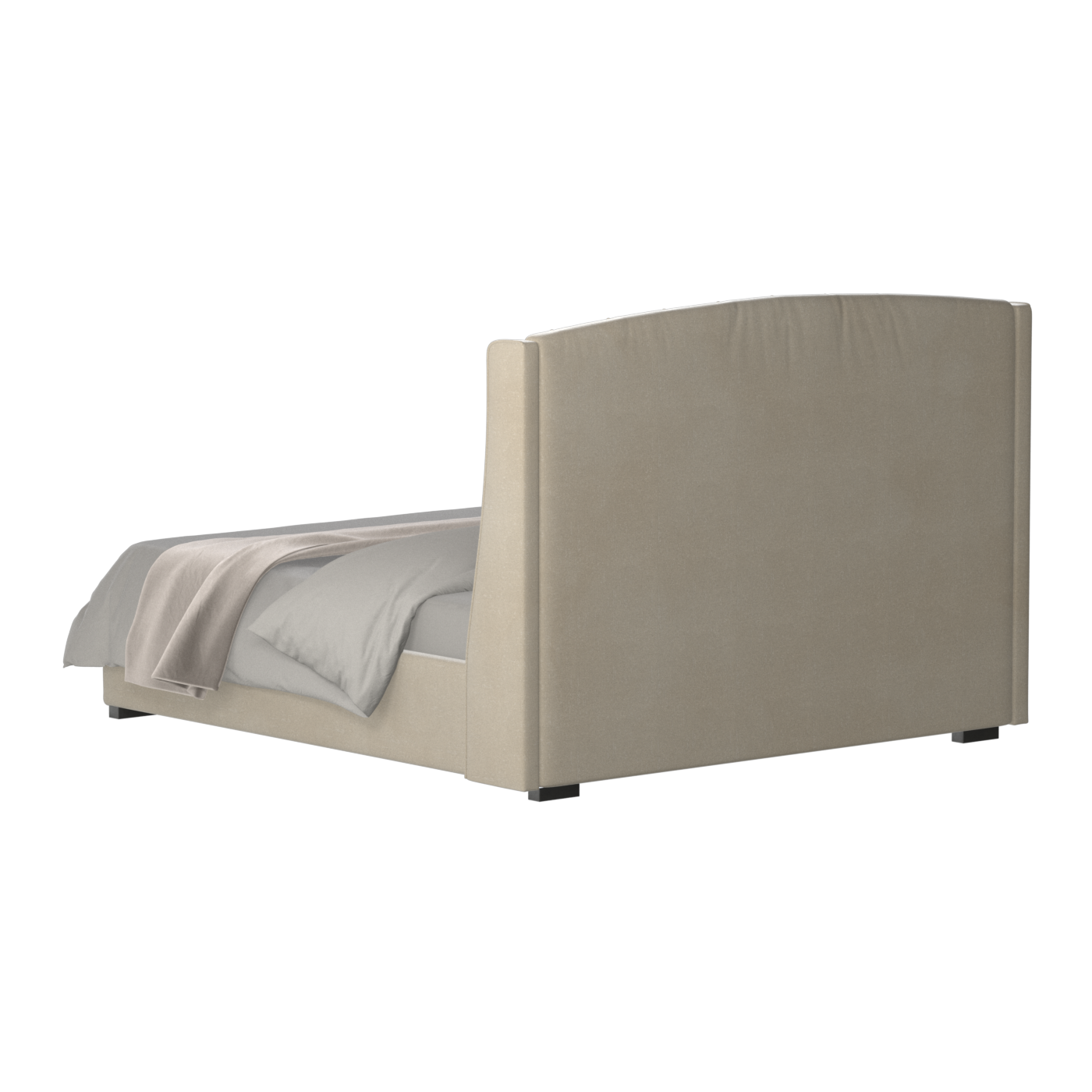 Sophia Upholstered Bed with Buttoned Headboard
