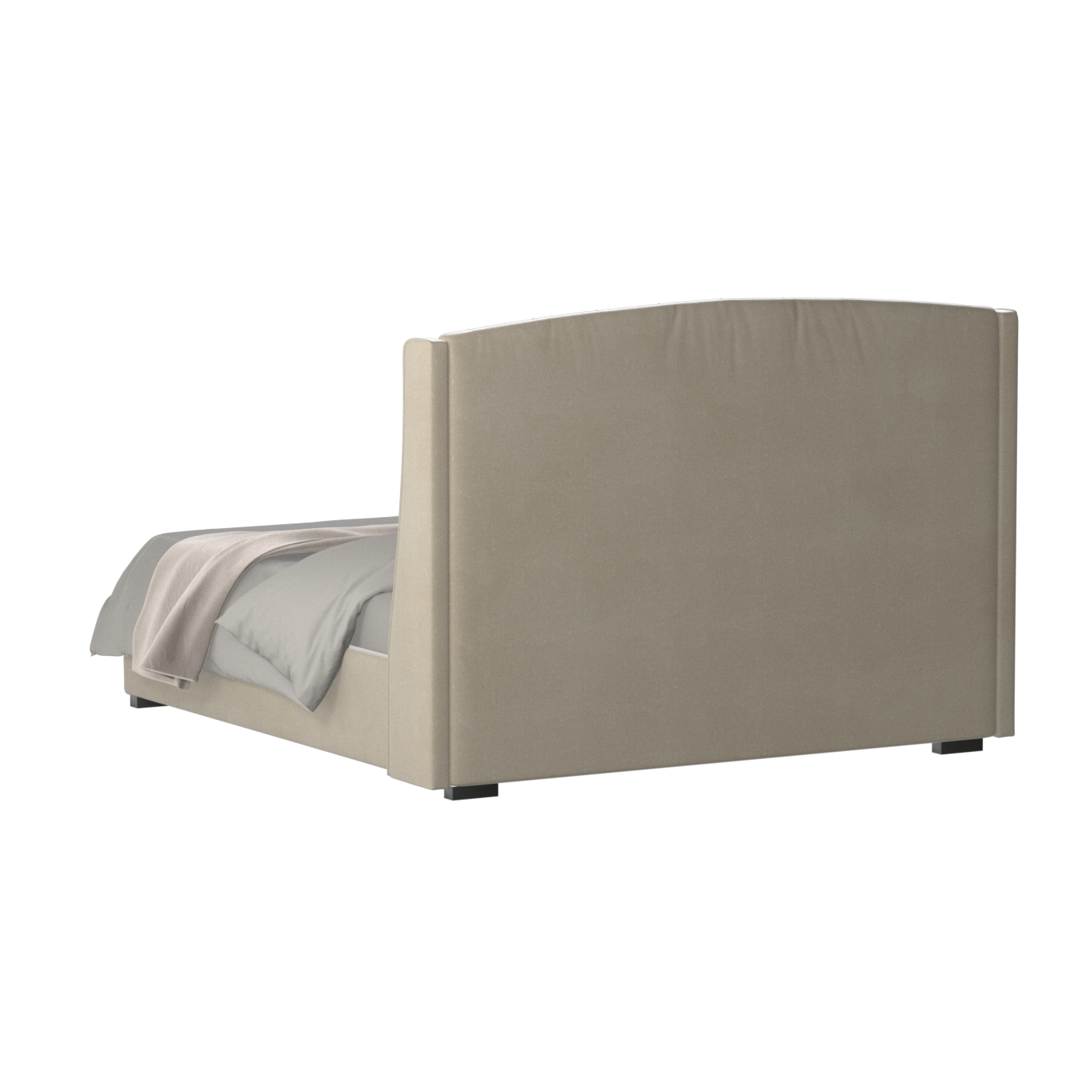 Sophia Upholstered Bed with Buttoned Headboard
