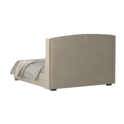 Sophia Upholstered Bed with Buttoned Headboard