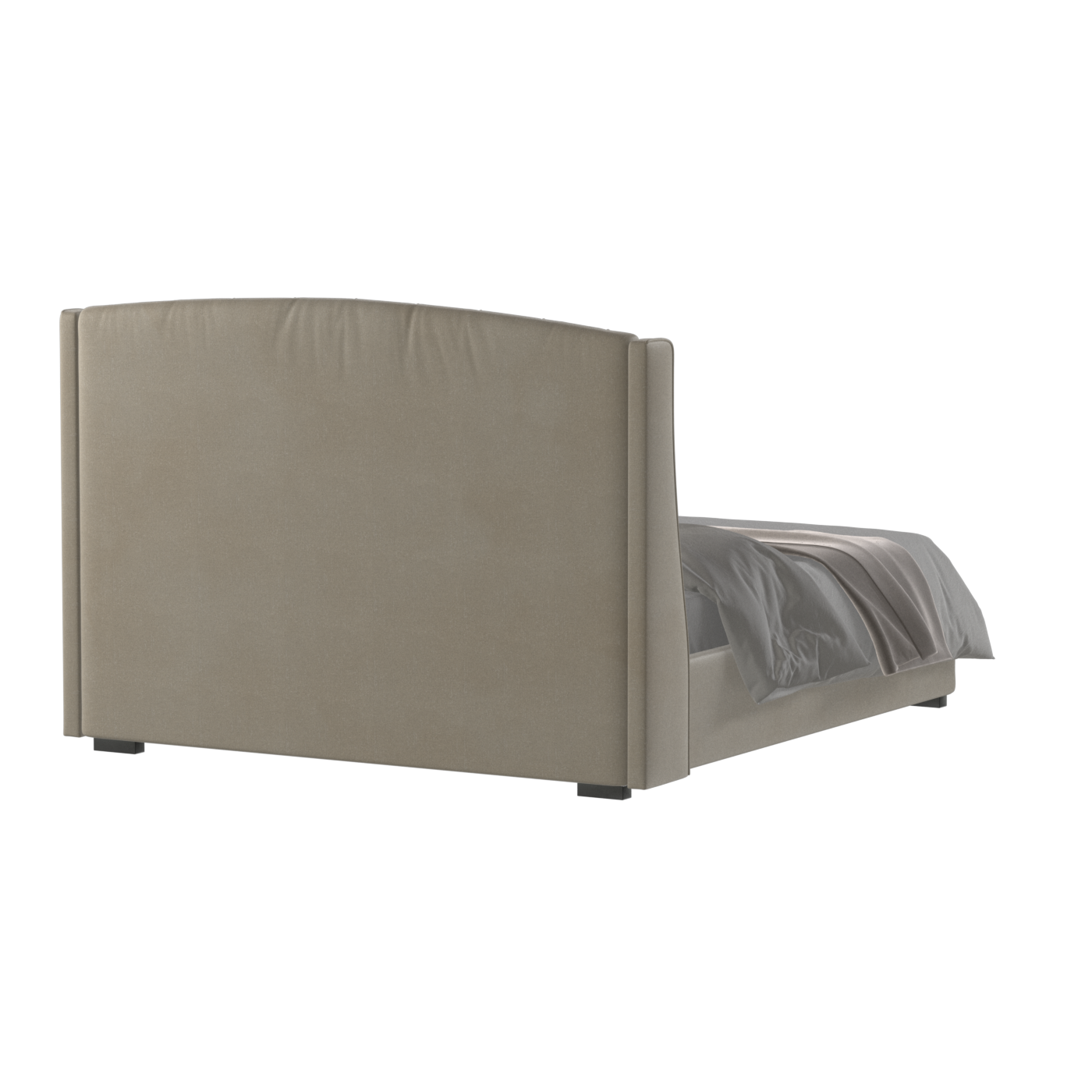 Sophia Upholstered Bed with Buttoned Headboard