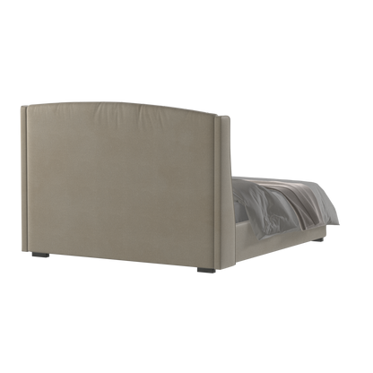 Sophia Upholstered Bed with Buttoned Headboard