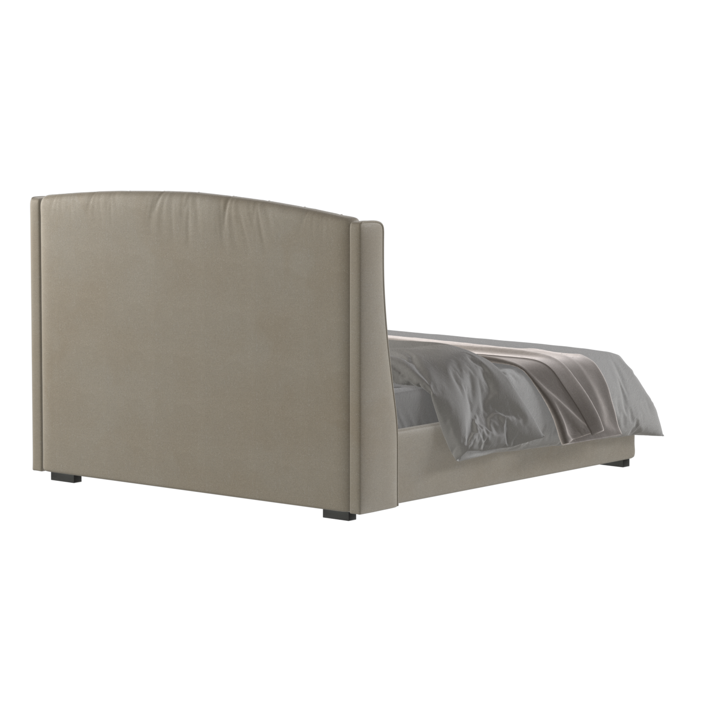 Sophia Upholstered Bed with Buttoned Headboard