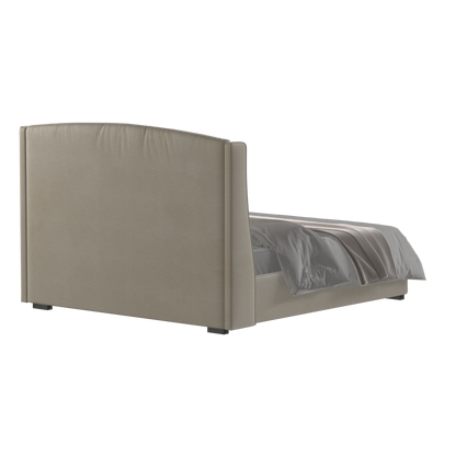 Sophia Upholstered Bed with Buttoned Headboard
