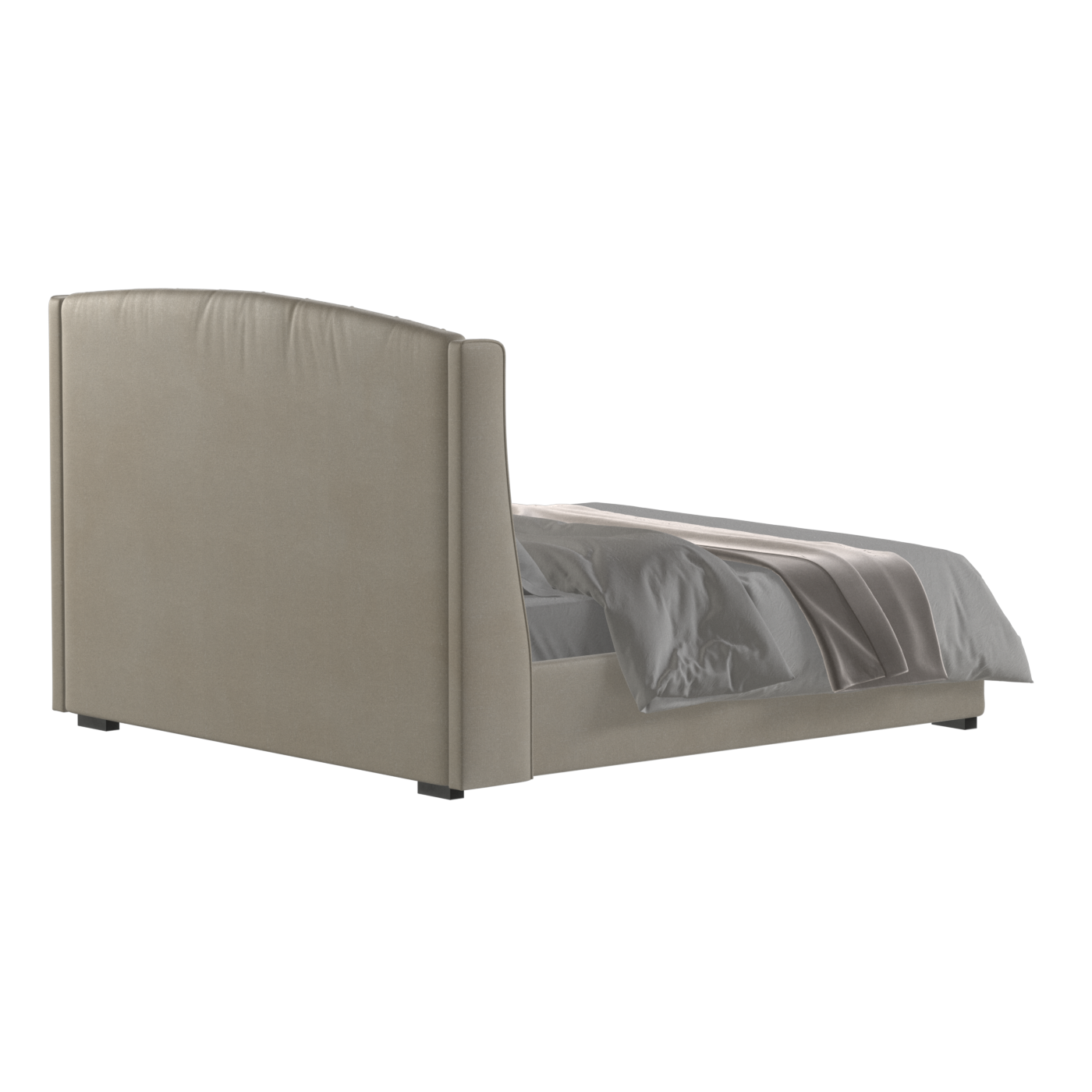 Sophia Upholstered Bed with Buttoned Headboard