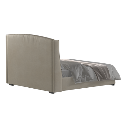 Sophia Upholstered Bed with Buttoned Headboard