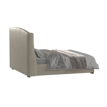 Sophia Upholstered Bed with Buttoned Headboard