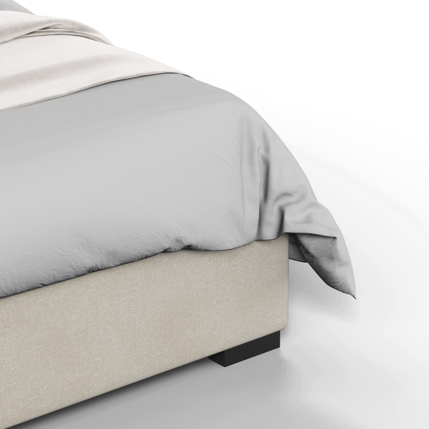 Sophia Upholstered Bed with Buttoned Headboard