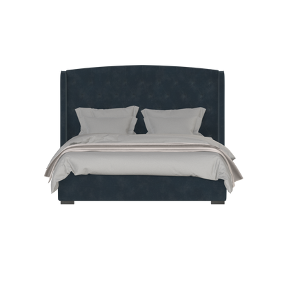 Sophia Upholstered Bed with Buttoned Headboard