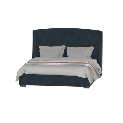Sophia Upholstered Bed with Buttoned Headboard