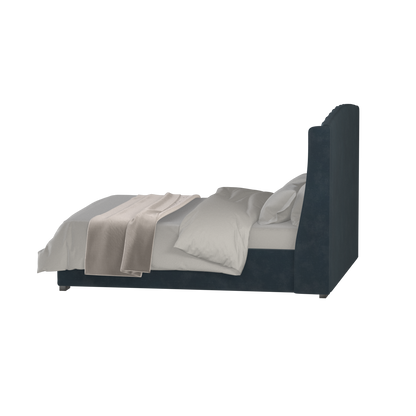 Sophia Upholstered Bed with Buttoned Headboard