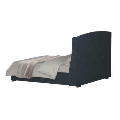 Sophia Upholstered Bed with Buttoned Headboard