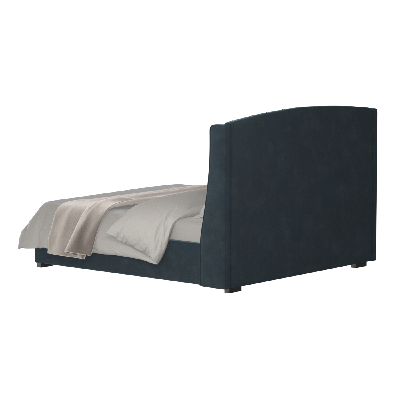 Sophia Upholstered Bed with Buttoned Headboard