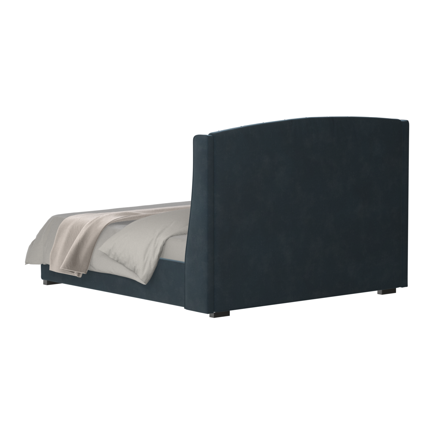 Sophia Upholstered Bed with Buttoned Headboard
