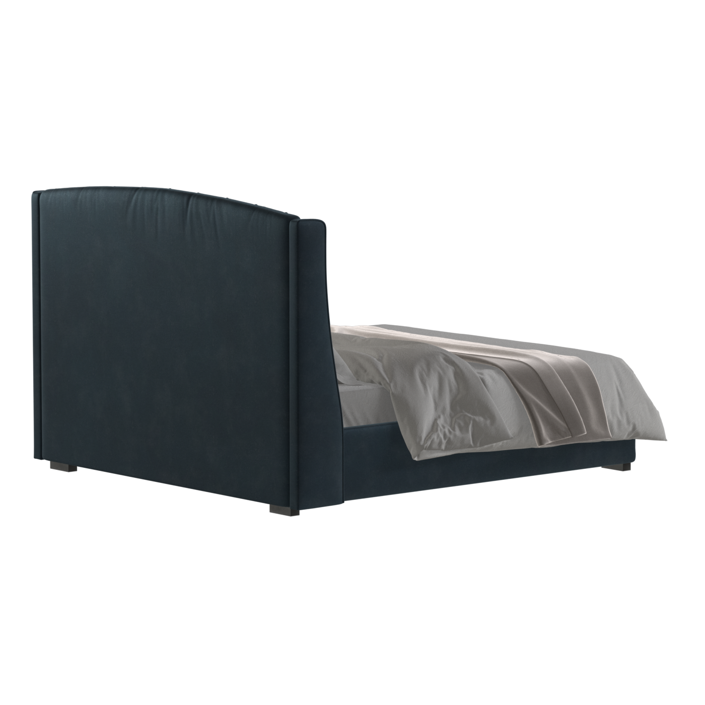 Sophia Upholstered Bed with Buttoned Headboard