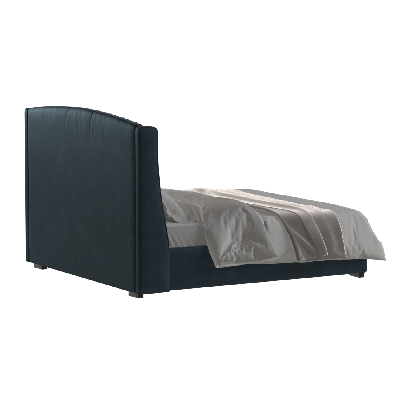 Sophia Upholstered Bed with Buttoned Headboard