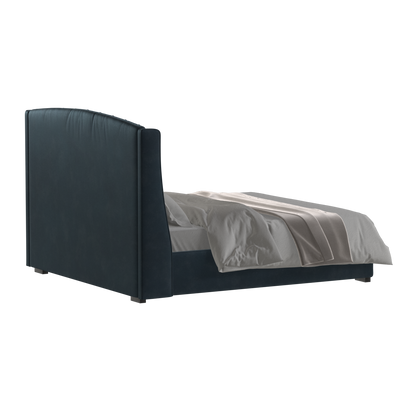 Sophia Upholstered Bed with Buttoned Headboard
