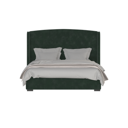 Sophia Upholstered Bed with Buttoned Headboard