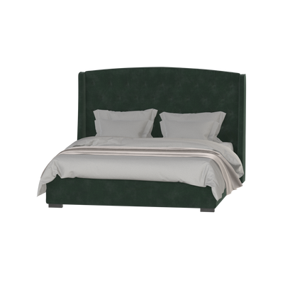 Sophia Upholstered Bed with Buttoned Headboard