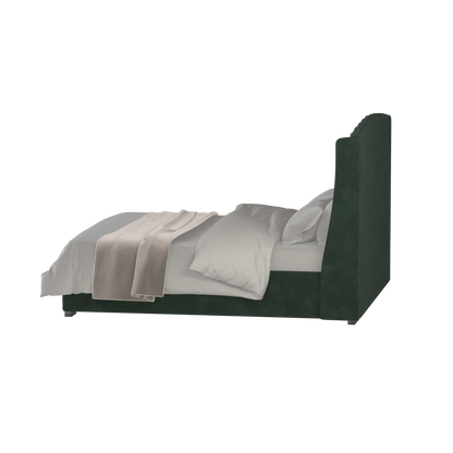 Sophia Upholstered Bed with Buttoned Headboard