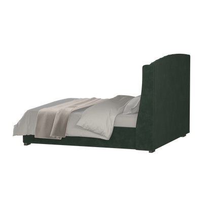 Sophia Upholstered Bed with Buttoned Headboard