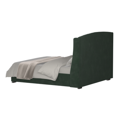Sophia Upholstered Bed with Buttoned Headboard