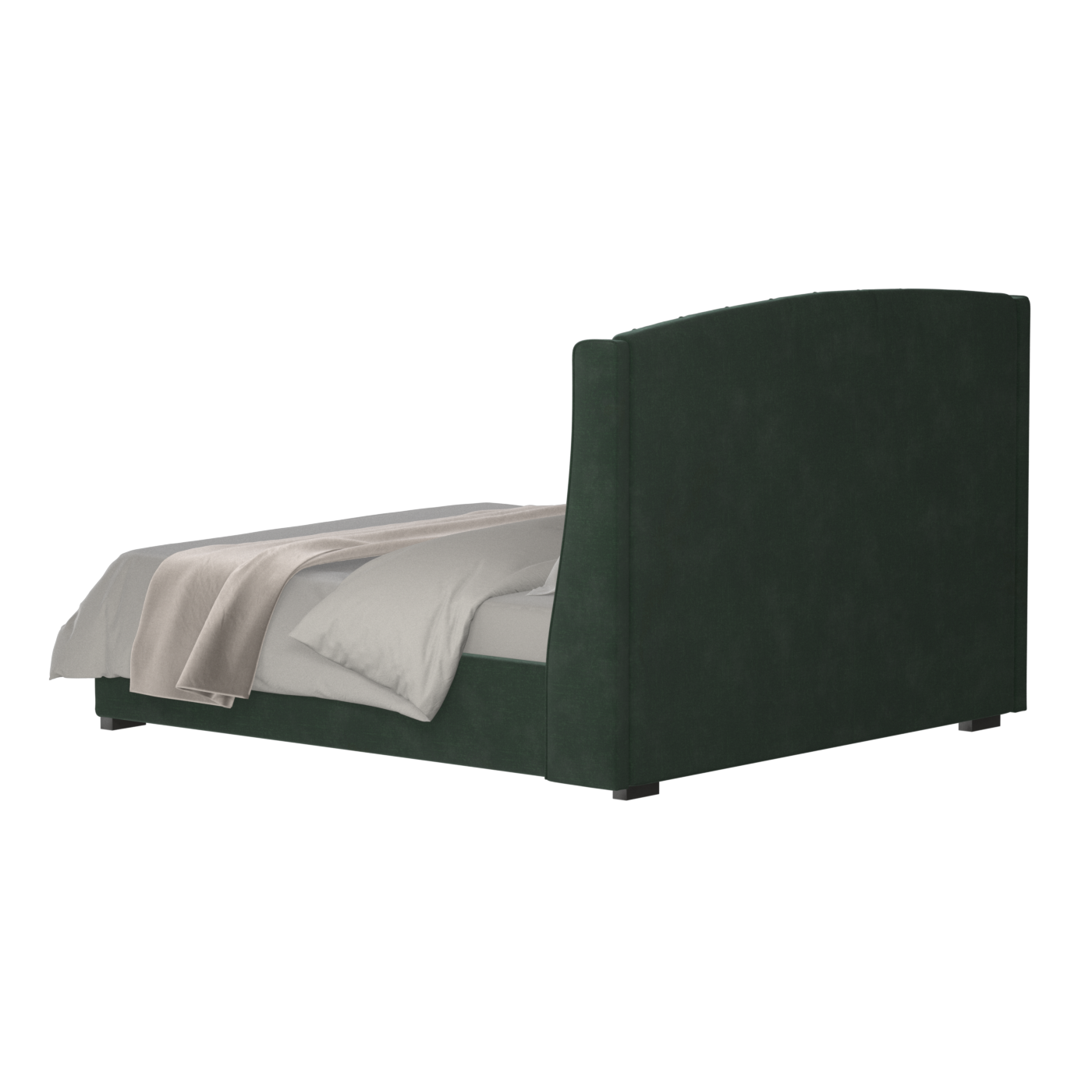 Sophia Upholstered Bed with Buttoned Headboard