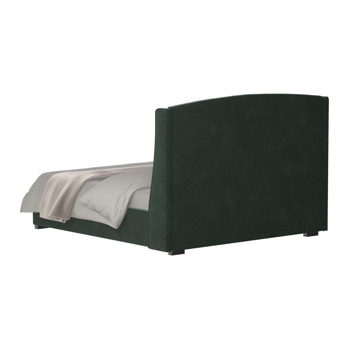 Sophia Upholstered Bed with Buttoned Headboard