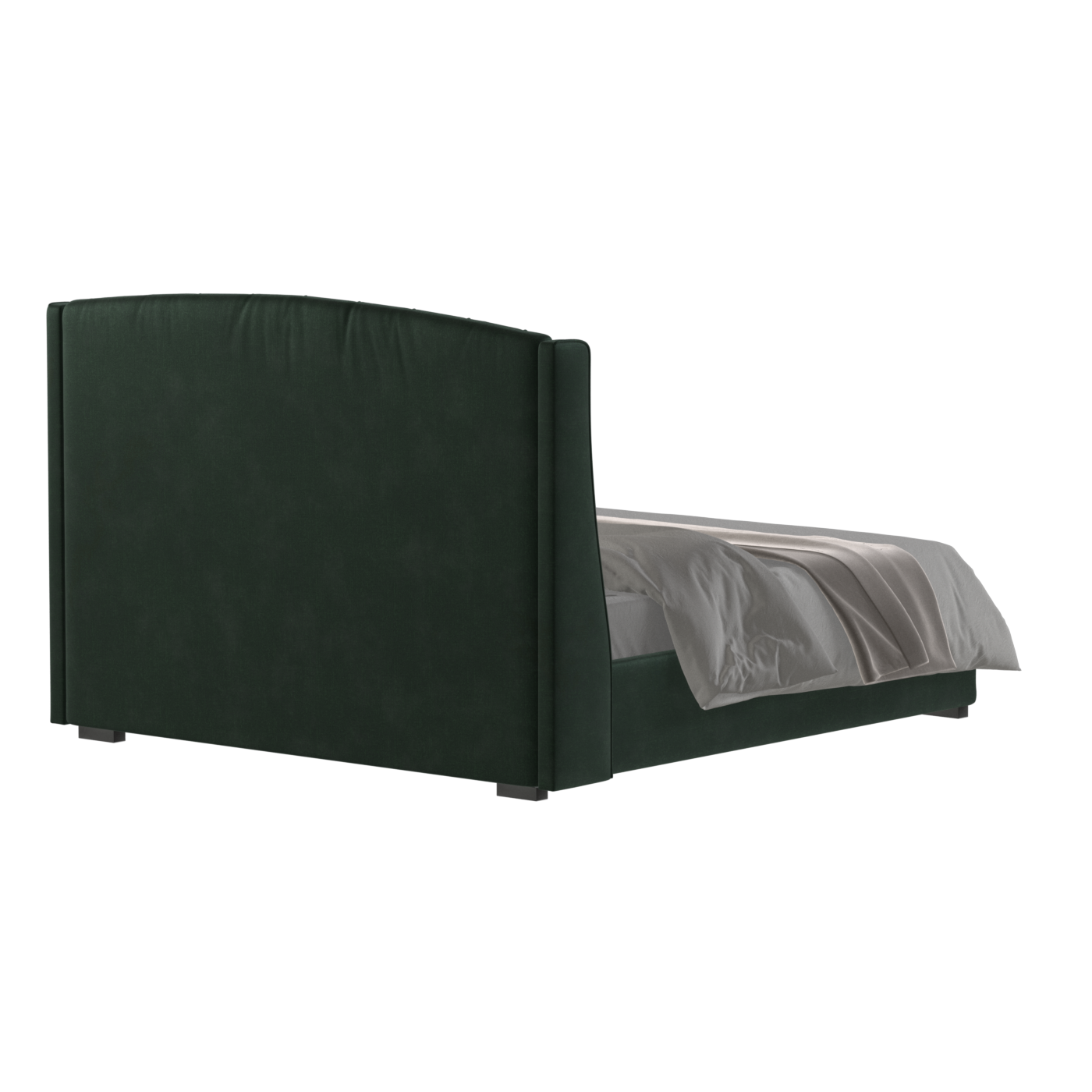 Sophia Upholstered Bed with Buttoned Headboard
