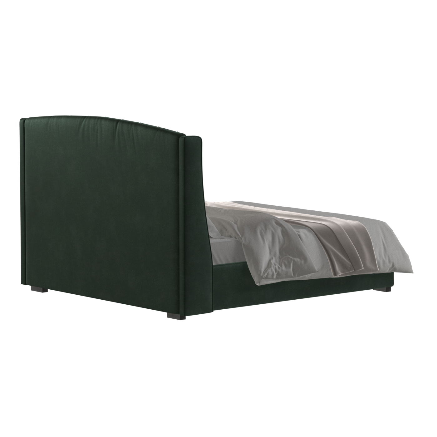 Sophia Upholstered Bed with Buttoned Headboard