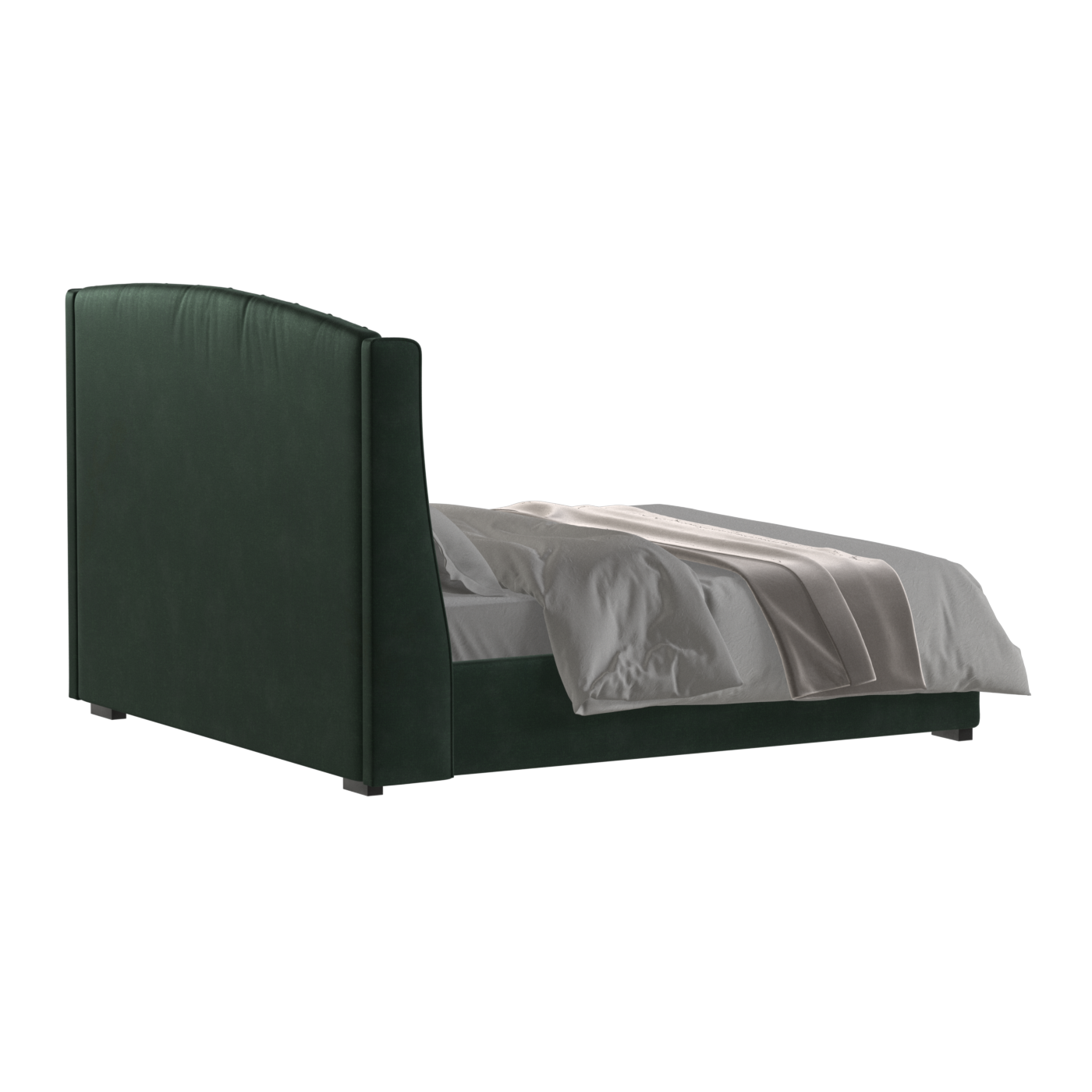 Sophia Upholstered Bed with Buttoned Headboard