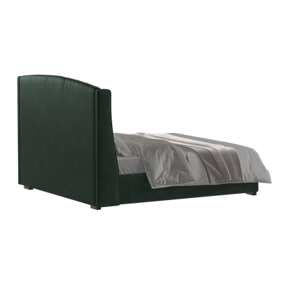 Sophia Upholstered Bed with Buttoned Headboard