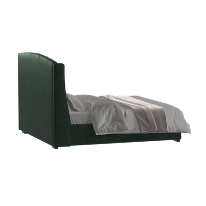 Sophia Upholstered Bed with Buttoned Headboard
